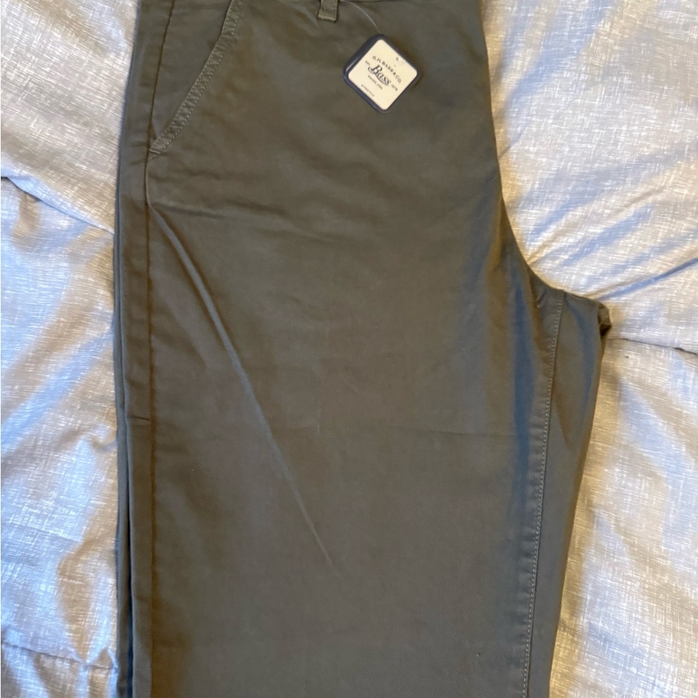 G.H. Bass & Co. Olive Straight Leg Pants